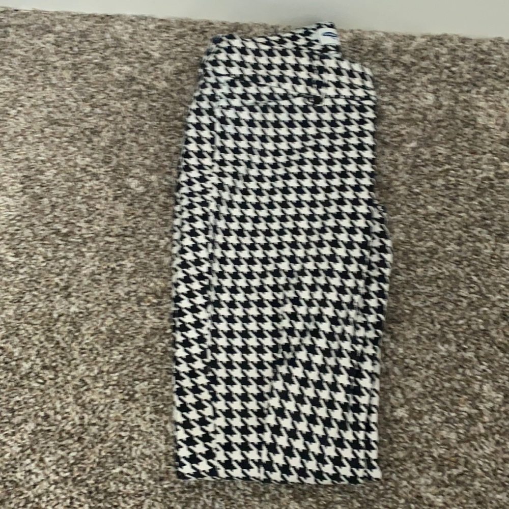 Black and White patterned Jeans